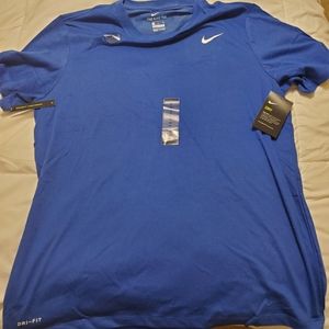 Blue Nike shirt never worn with tags
